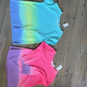 The Children's Place Long Sleeve Tees - Blue and Pink